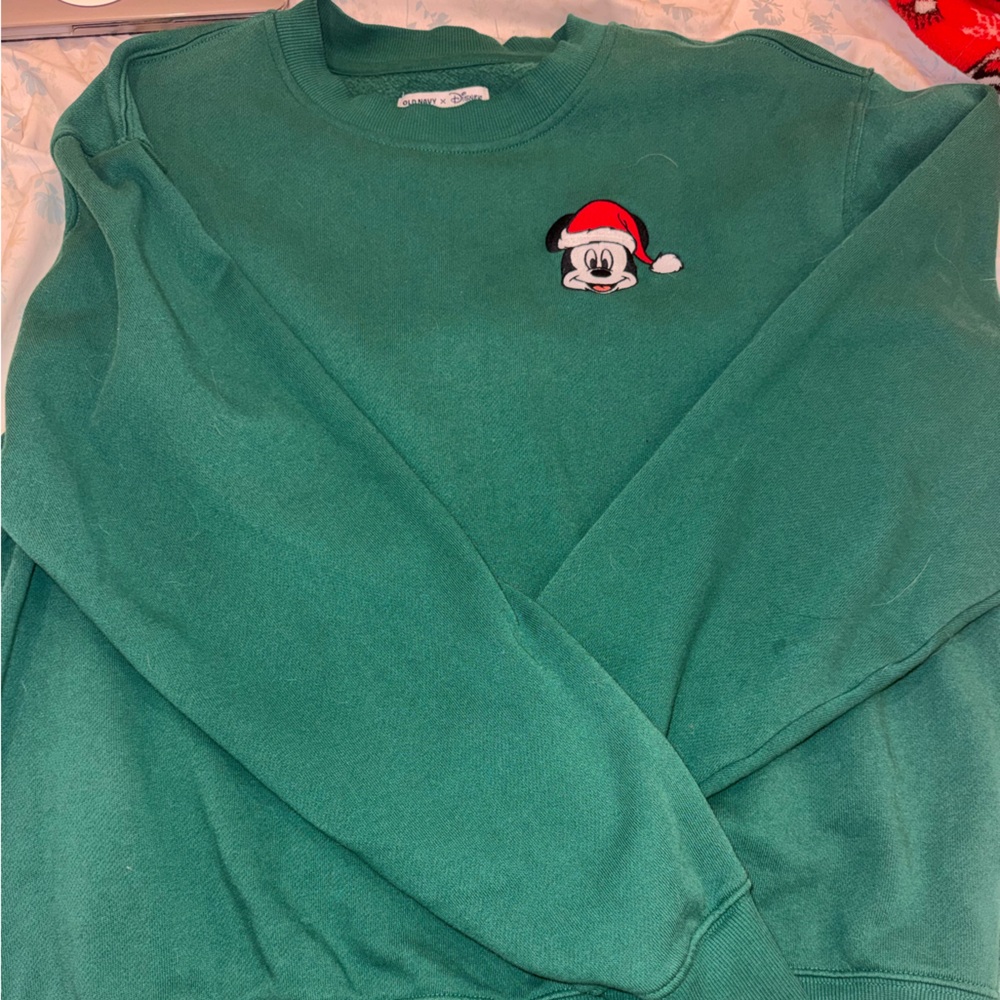 Disney Mickey Mouse Christmas Crewneck Sweater
